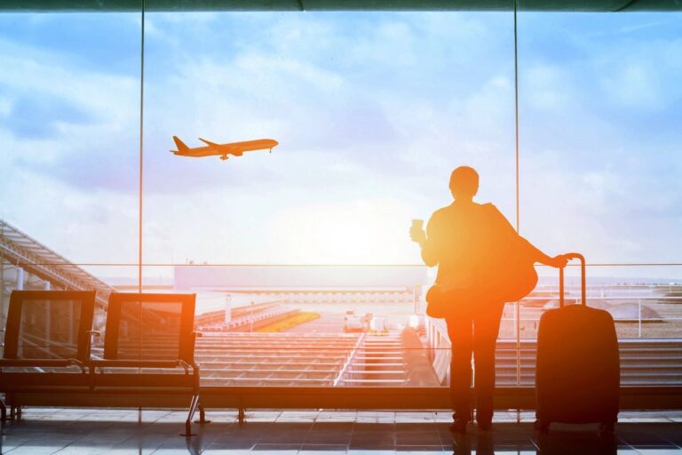 At The Airport…